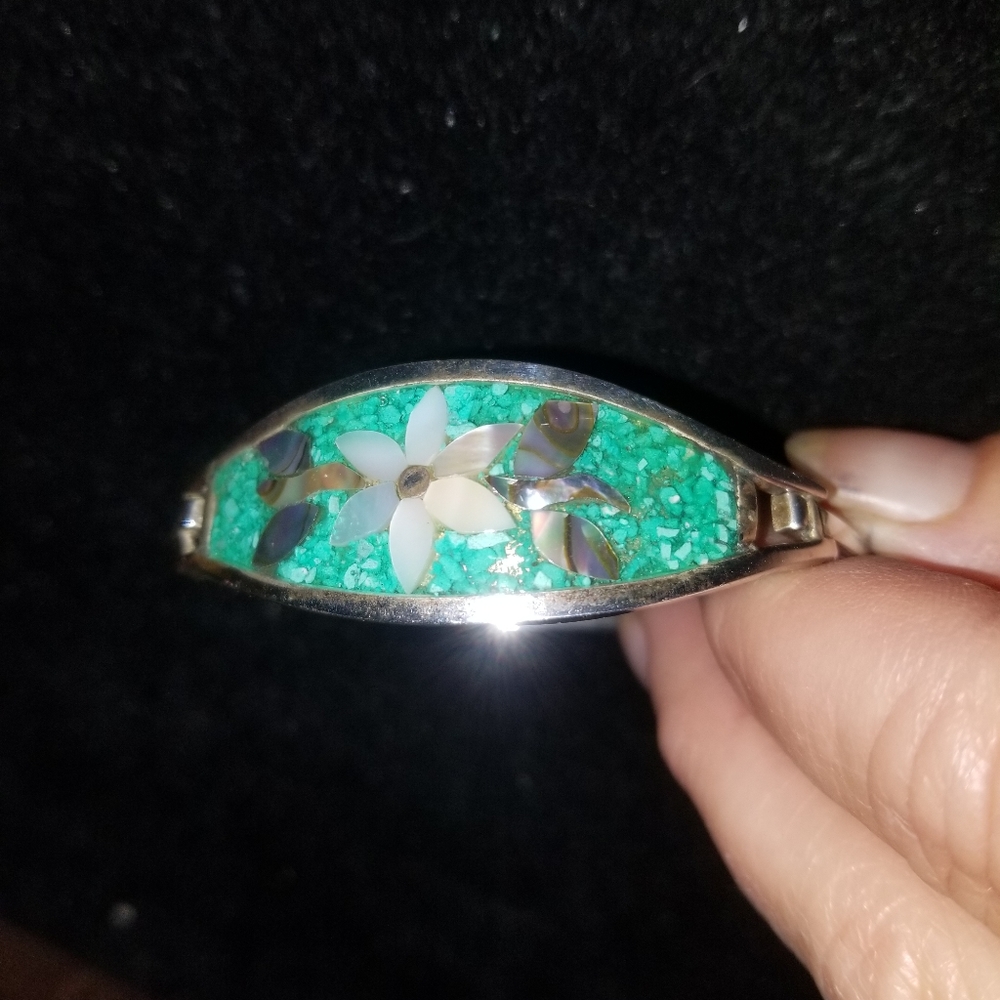 Vintage Alpaca Bracelet
